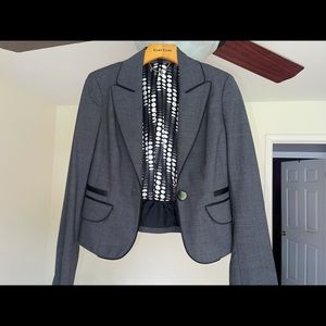 BEBE BLAZER SHORT SET SIZE 6 BLAZER SIZE 2 SHORTS